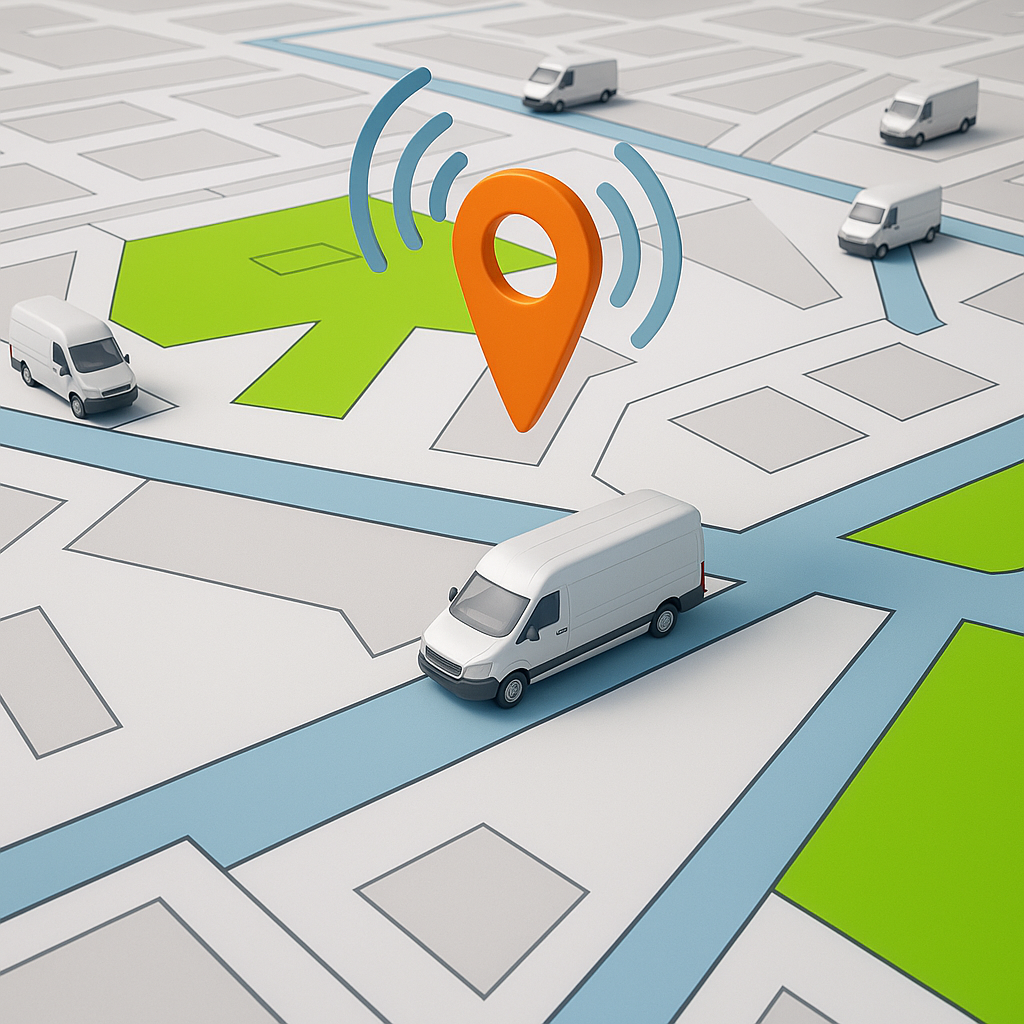 Panel de monitoreo y mapa en vivo